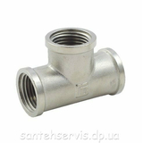 Тройник ВВВ FADO никель 1*1/2" T08