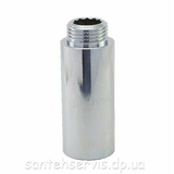 Удлинитель FADO хром 1/2"x80 мм UD80