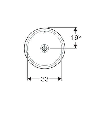 Умивальник Geberit VariForm 500.747.01.2