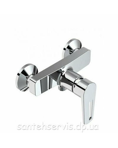 Смеситель Imprese Breclav, для душа хром/белый 15245W
