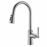 Смеситель Imprese Hydrant для кухни, выдвижная лейка 50 см, 3 функции,35 мм ZMK031806150