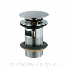 Донный клапан Jaquar CLICK CLACK с переливом ALD-CHR-729