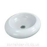 Умивальник Jaquar Fusion 50 см круглий FSS-WHT-29901