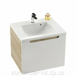 Тумба Ravak SD Classic 600, 60 см, колір лате/білий X000000934 (без умивальника)