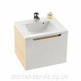 Тумба Ravak SD Classic 700, 70 см, з високим ящиком, колір береза ​​/ білий (X000000304) (без умивальника)