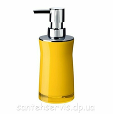 Дозатор для жидкого мыла RIDDER Disco, жёлтый, 21035.04