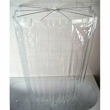 Карниз-зонтик для ванны RIDDER с прозрачной шторкой 582.00
