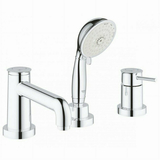 Смеситель для ванны на три отверстия Grohe BauClassic 2511800A