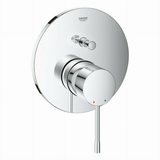 Смеситель для ванной Grohe Essence 24058001 скрытого монтажа на два потребителя