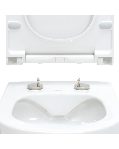 Подвесной унитаз Volle ALTEA Rimless сиденье Slim slow-closing 13-64-267