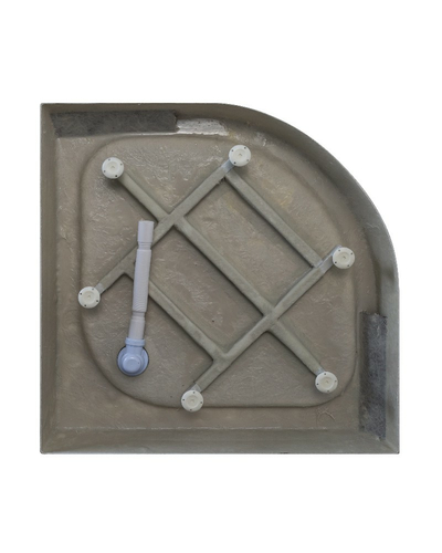 Піддон Eger Tokai 90х90x15 напівкруглий 599-07/2-15