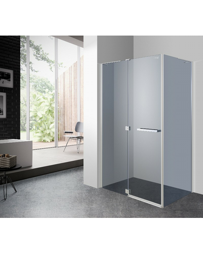 Душевая кабина Eger Megerka 120*80*190см 599-330/1L левая тонированная