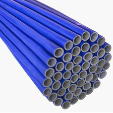 Утеплитель  EXTRA синий для труб (6мм), ф28 ламинированный Теплоизол (кратно 2 м.п.)