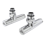 Кран кутовий Laris 1/2 "- 1/2" подовжений 2 шт. (ZZ-5101) 71401048