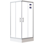 Душевая кабина Britc Orion 90x90x185 квадратная прозрачное стекло