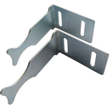 Комплект кронштейнів радіатора Cristal NS-1012 кутовий оцинкований 100x77x47мм (2шт)