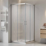 Душевая кабина Domospa by Ravak Slide XSLRV2-90 полир. алюм. Transparent RKUC500028