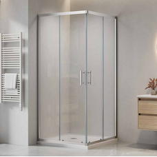 Душевая кабина Domospa by Ravak Slide XSLRV2-90 полир. алюм. Transparent RKUC500028