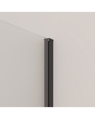 Неподвижная стенка (часть кабины) Domospa by Ravak Slide SLPS-100 чёрный Transparent 6мм RKUC500025 Неподвижная стенка (часть кабины) Domospa by Ravak Slide SLPS-100 чёрный Transparent 6мм RKUC500025