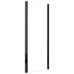 Неподвижная стенка (часть кабины) Domospa by Ravak Slide SLPS-80 чёрный Transparent 6мм RKUC500023