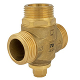 Клапан трехходовой антиконденсационный FADO для твердотопливного котла 1" 55 °С Kv 3.2 AKP01