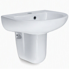 Умывальник с полупьедесталом Grace Lyra 530x450мм BM8301
