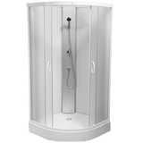 Гидробокс Grace 90x90x195см полукруглый белый, переднее стекло 5мм мат SLD-2101W