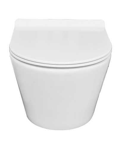 Унітаз підвісний Grace Grof Rimless з сидінням WH8003