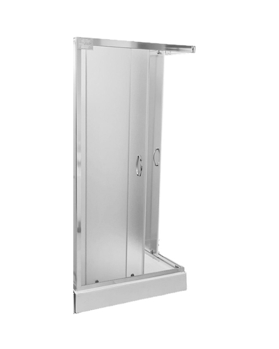 Гидробокс Grace 90x90x195см квадратный хром, переднее стекло 5мм мат SLD-2102