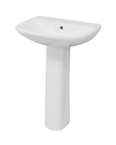 Умывальник с пьедесталом Grace Lyra 585x465мм BM8600C