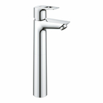 Змішувач для умивальника високий Grohe BauLoop New XL-Size без донного клапана, хром (23764001)