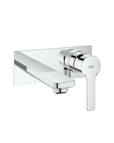 Змішувач для умивальника Grohe Lineare New, на 2 отвори, зовнішня частина, M-Size, хром (19409001)