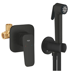 Набор для гигиенического душа Grohe Cubeo чёрный мат UA11183243
