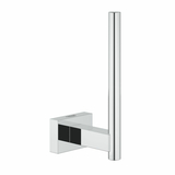 Держатель туалетной бумаги Grohe Essentials CUBE без крышки запасной, хром (40623001)