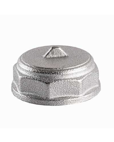 Заглушка нікельована 1 ВР штампована А1009А(нк) VA