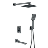 Вбудована душова система Haiba Kubus 009 (Inner) Graphite (HB9630)