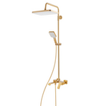 Душевая система со смесителем Haiba Gaudi 009-J Brushed Gold (HB9584)