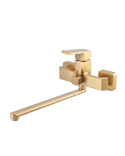 Смеситель для ванны Haiba Gaudi 006 Euro Brushed Gold (HB9598)