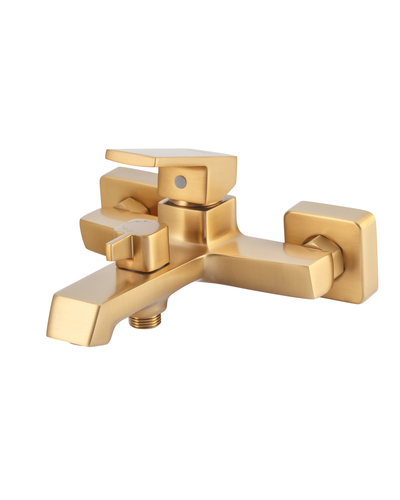 Смеситель для ванны Haiba Gaudi 009 Euro Brushed Gold (HB9599)