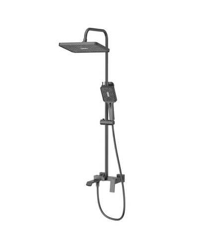 Душова система зі змішувачем Haiba Gaudi 009-J Graphite (HB9643)