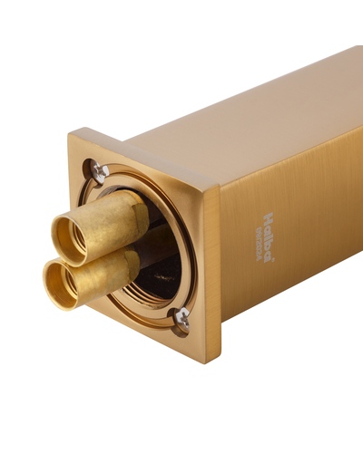 Смеситель для умывальника Haiba Gaudi 001 (HIGH) Brushed Gold (HB9597)