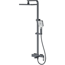 Душова система зі змішувачем Haiba Kant 009-J Graphite (HB9665)