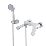 Смеситель для ванны Haiba Bolero 009 короткий излив с поворотным переключателем (HB9578)