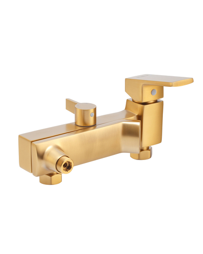 Душевая система со смесителем Haiba Gaudi 009-J Brushed Gold (HB9584)