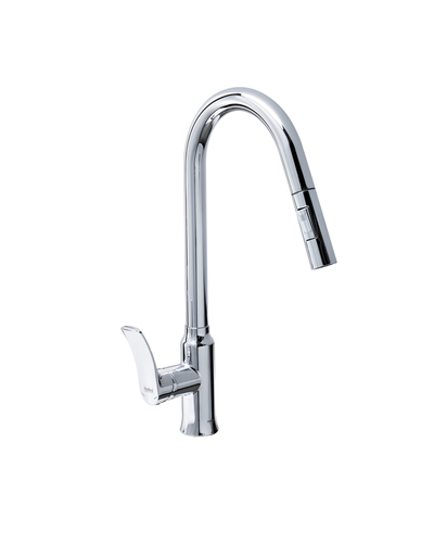 Змішувач для кухні Haiba Bolero 014 з висувною лійкою (HB9591)