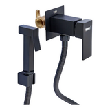 Змішувач для гігієнічного душу Haiba Kubus 002 (Inner) Black (HB3952)