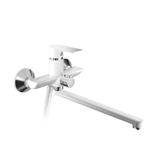 Змішувач для ванни Haiba Alex 006 Euro White-Chrome (HB9567)