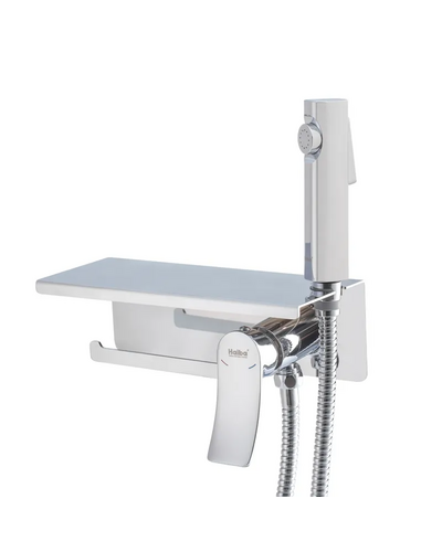 Змішувач для гігієнічного душу Haiba Bolero 069 з тримачем для туалетного паперу (HB9580)