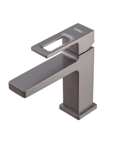 Смеситель для умывальника Haiba Kant 001 Graphite (Цвет графит) (HB9664)