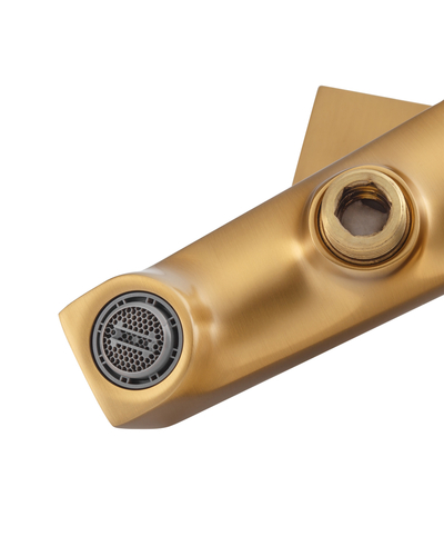 Смеситель для ванны Haiba Gaudi 009 Euro Brushed Gold (HB9599)